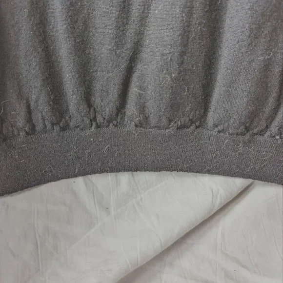 Calvin Klein Black Half Zip pullover Sweater Italian Merino - Picture 2 of 3